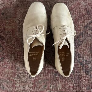 Gravati Cream Suede Leather Oxfords 9.5M